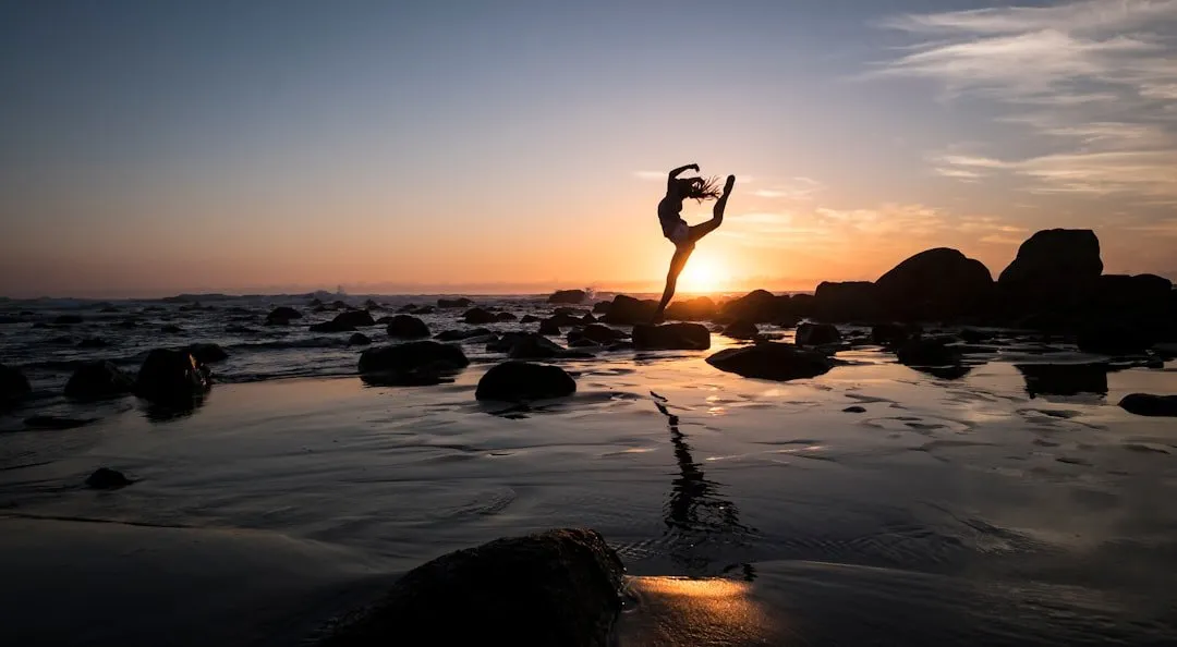 Photo Sunrise yoga
