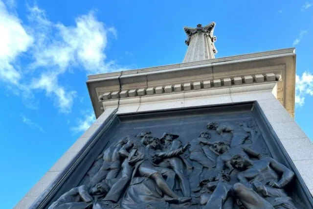 Photo local history monument restoration